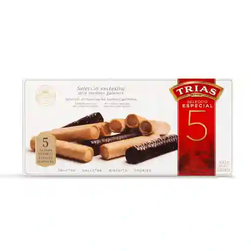Trias Galletas Especiales Sabores Variados 2 Unidades / 300 G