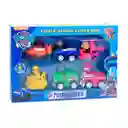 Carro Camion Helicoptero De Cuerda Patrulla Canina Coleccion