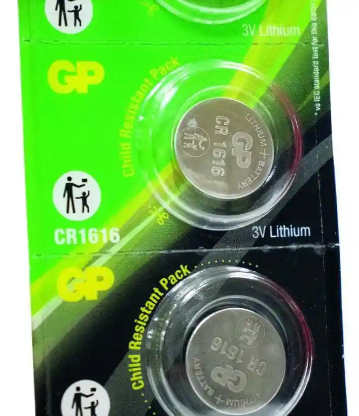 Pila Tipo Moneda Gp1616 Pila De Litio X 5und