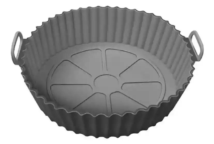 Canastilla Molde Silicona Olla Freidora De Aire Silicona