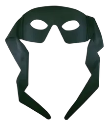 Halloween Antifaz Negro Disfraz Elegante Super Héroe Zorro