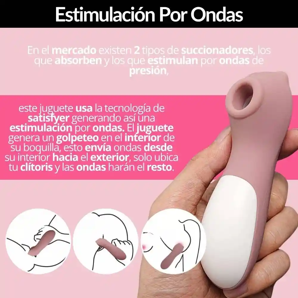 Vibrador Succionador De Clítoris Luxury