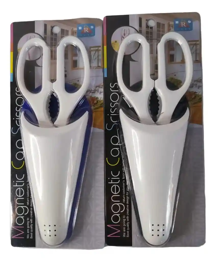 Tijeras De Cocina Multifuncionales Con Funda Magnética