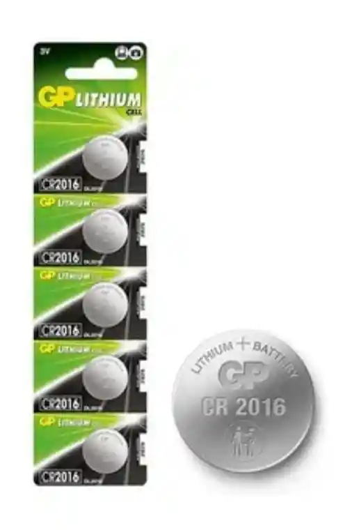 Pila Plana Tronex Cr2016 X5 Und