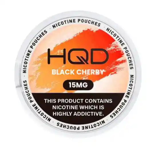 Hqd Black Cherry 15mg Parches De Nicotina, Nicotine Pouches