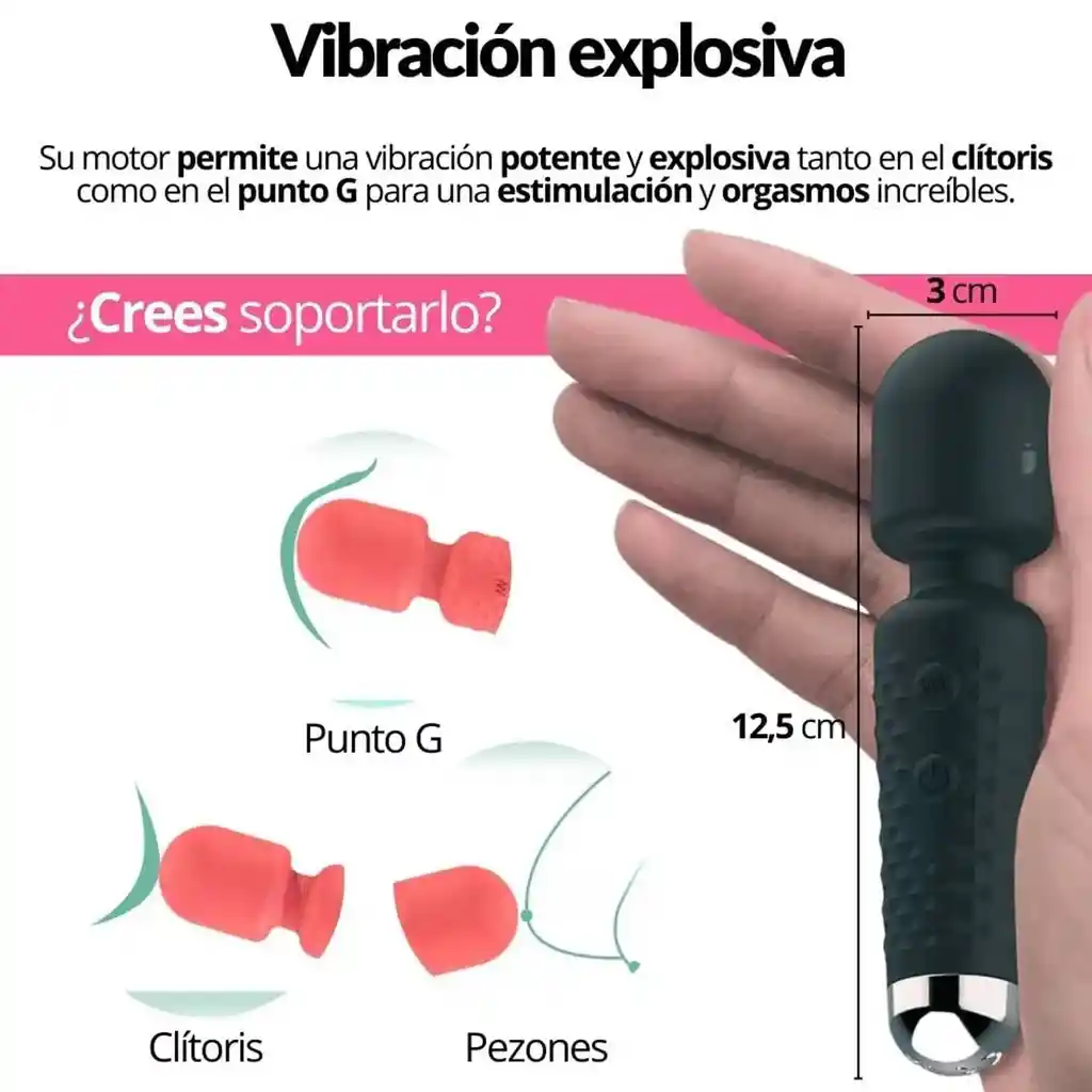 Vibrador Masajeador Hot Mini