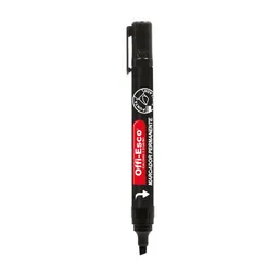 Marcador Permanente Recargable Negro Oe-521 Und