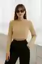 Suéter Para Mujer Con Trenzas Holgado ,ombliguero