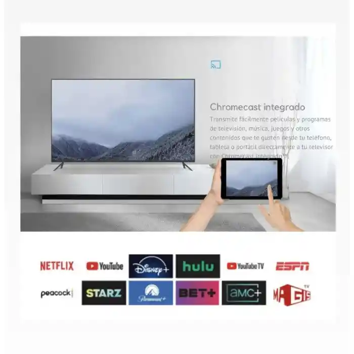 Watch Onn 4k Streaming Tv Tipo De Control Remoto De Voz / Smar Tv