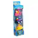 Coleccion Carros Deportivos Patrulla Canina De Cuerda X 3 Un