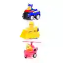 Coleccion Carros Deportivos Patrulla Canina De Cuerda X 3 Un
