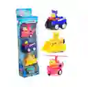 Coleccion Carros Deportivos Patrulla Canina De Cuerda X 3 Un