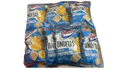 Papas Super Ricas Ondaditas Mayonesa 30g X 12und