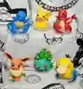 Set X 6 Figuras Pokémon Fire