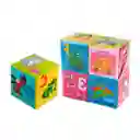 Cubos Didacticos 3d Aprendizaje Bebe Figuras Colores