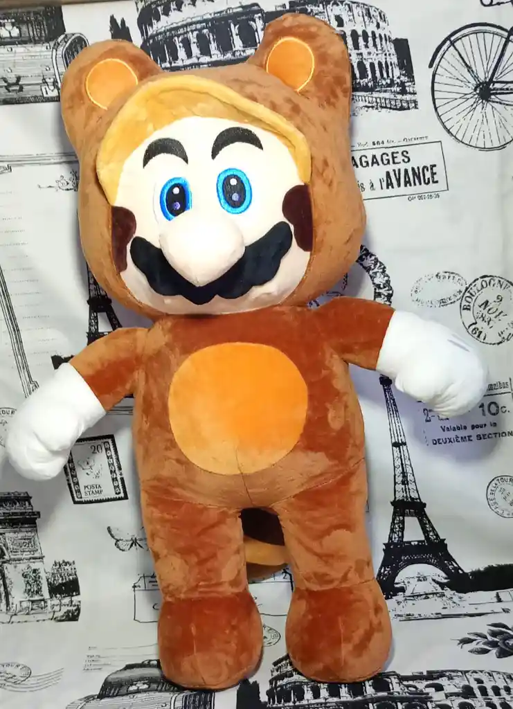 Peluche Tanooki Super Mario Bros 40 Cms