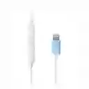 Audifonos Auriculares Alambricos Manos Libres Lightning Blancos