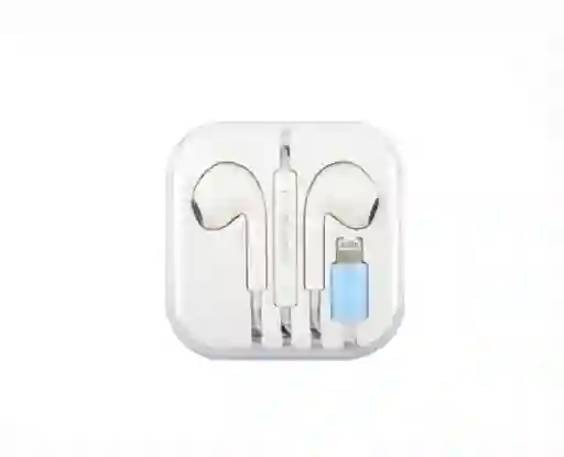 Audifonos Auriculares Alambricos Manos Libres Lightning Blancos