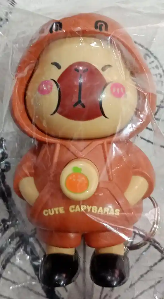 Llavero Plástico Cambia Cara Stitch, Kuromi O Capibara