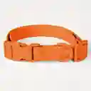 Collar Impermeable Para Perro - Pvc Resistente Talla S - Naranja