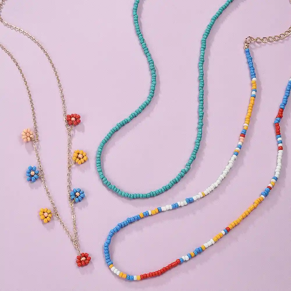 Collar Trío Floral