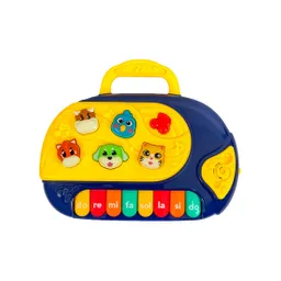 Piano Animales Granja Notas Juguete Unisex Funny + Bateria