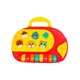 Piano Animales Granja Notas Juguete Unisex Funny + Bateria