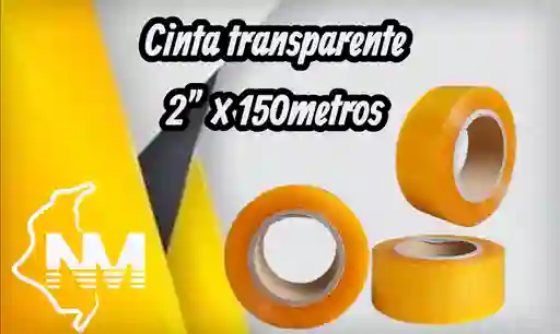 Cinta Transparente 2" ×150metros