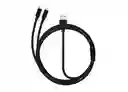 Cable Cargador Usb A Macho A Doble Usb C Macho 2m Ps5
