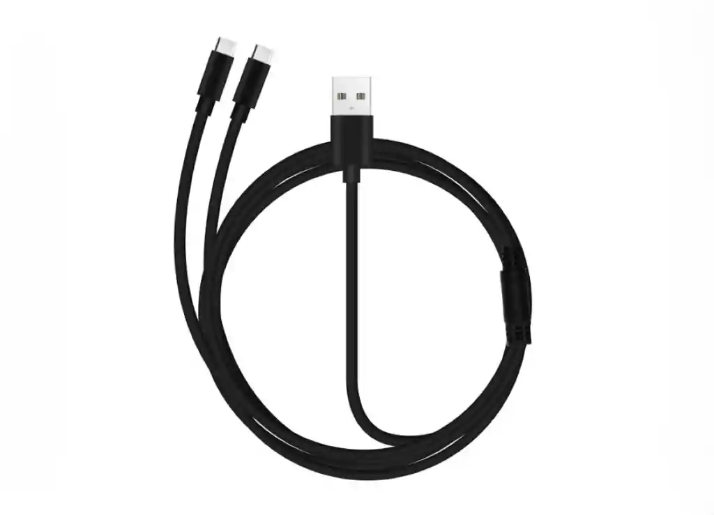 Cable Cargador Usb A Macho A Doble Usb C Macho 2m Ps5