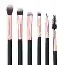 Kit Brochas Para Ojos X6 Trendy