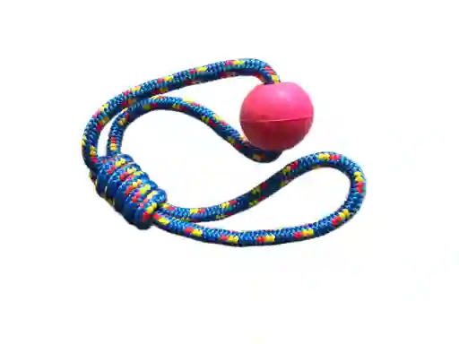 Juguete Tug Lazo Con Pelota Para Perro