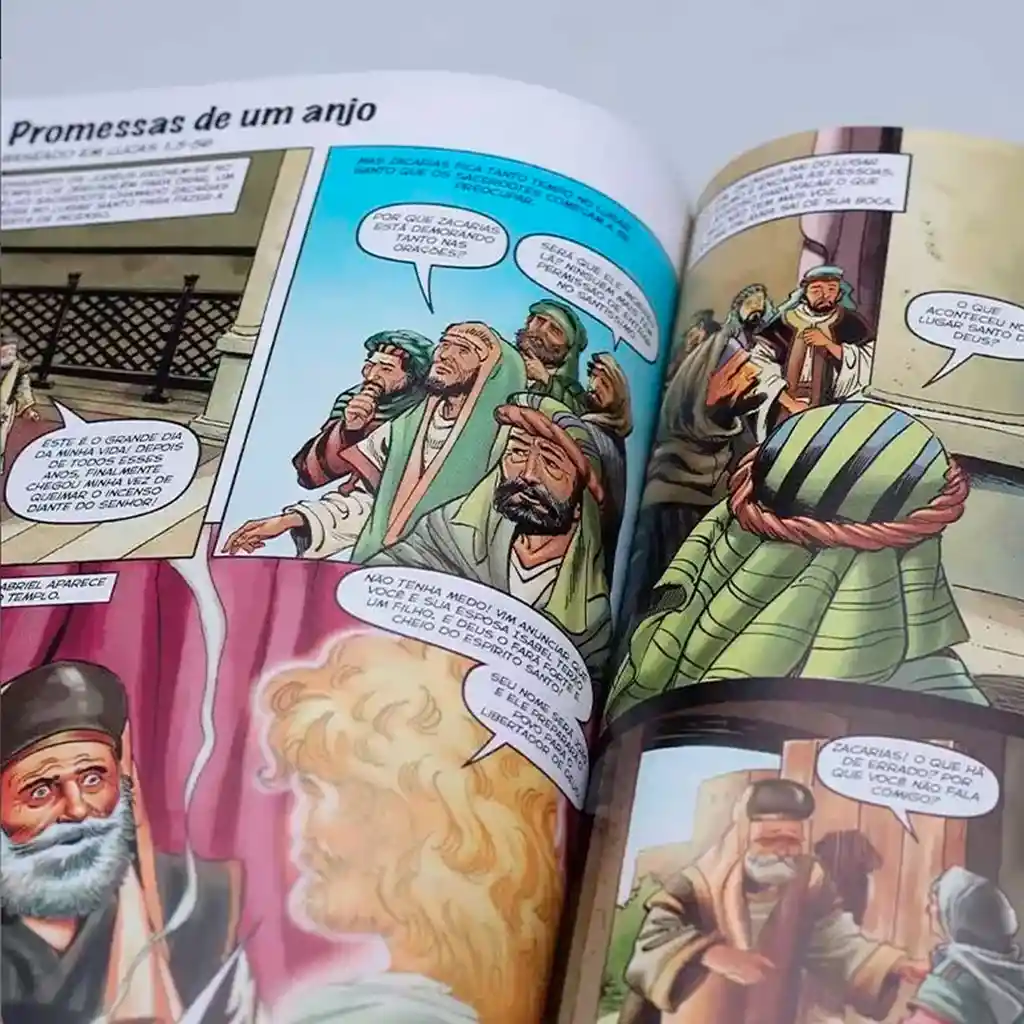 La Biblia En Accion Comics Niños Gráficos Tapa Dura