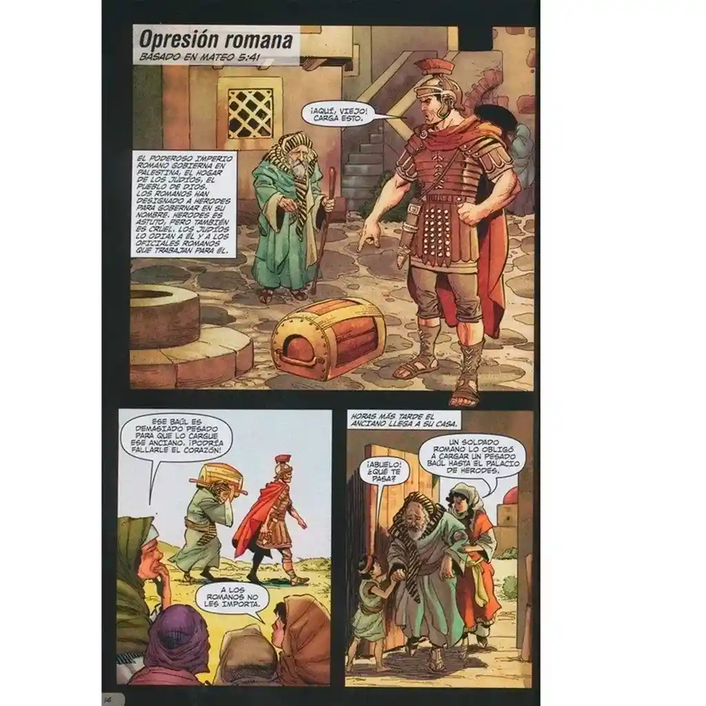 La Biblia En Accion Comics Niños Gráficos Tapa Dura