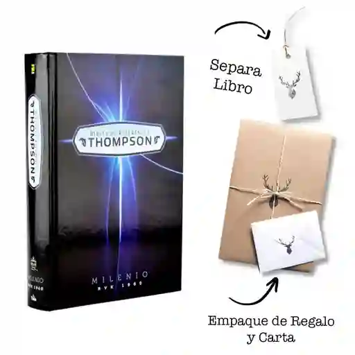 Biblia Thompson Milenio – Azul Rvr 1960 Tapa Dura