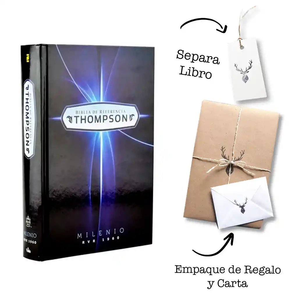 Biblia Thompson Milenio – Azul Rvr 1960 Tapa Dura