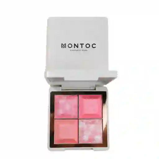 Paleta De Rubor, Contorno E Iluminador Montoc Light Set - Tono Leticia