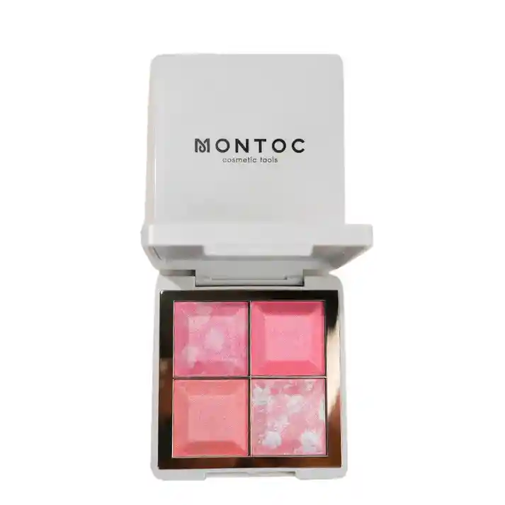 Paleta De Rubor, Contorno E Iluminador Montoc Light Set - Tono Leticia