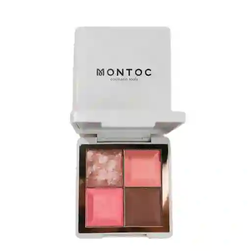 Paleta De Rubor, Contorno E Iluminador Montoc Light Set - Tono Carlota