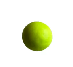 Pelota De Caucho Maciza Para Perro - Grande - 7 Cms - Amarilla
