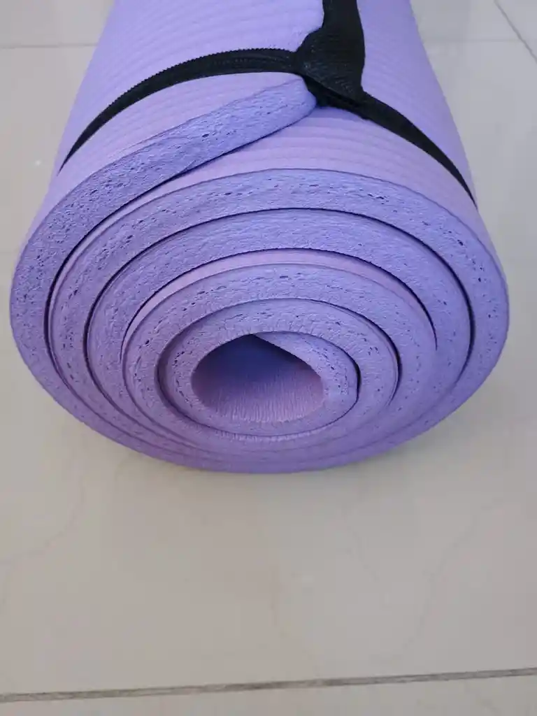 Tapete De Yoga Morado 15 Ml De Grosor