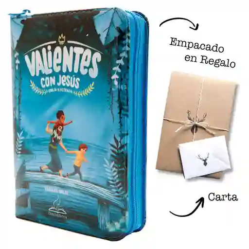 Biblia Valientes Con Jesús Con Cierre Azul Dios Habla Hoy Dhh Católica