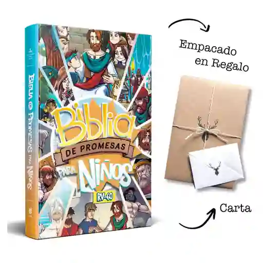 Biblia De Promesas Para Niños -rvr60 – Tapa Dura
