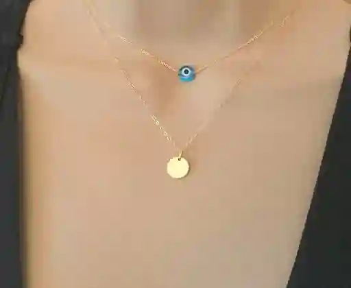 Cadena Amuleto Dorado