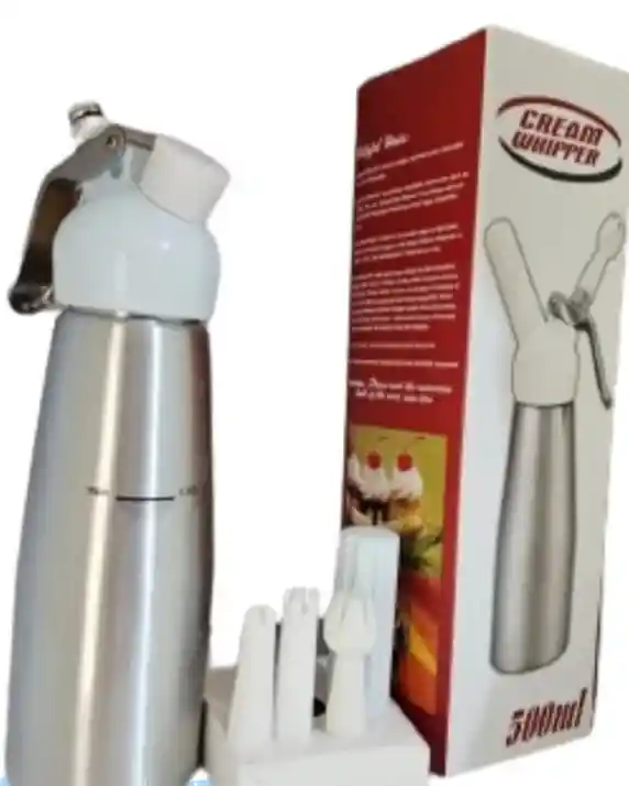 Chantillera De 500 Ml Y Caja De Valvulas Isi X10