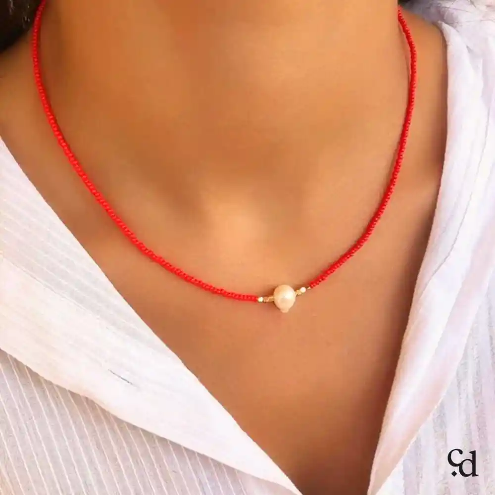 Collar Alba De Agua Dulce