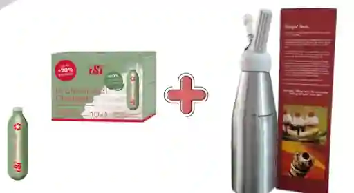 Chantillera De 1 Litro Y Caja De Balas X10 Isi