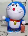 Set X 2 Figuras Pequeñas Doraemon El Gato Cósmico Pvc 8 Cms