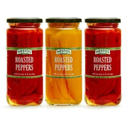 Nestos Pimentones Asados 3 Unidades / 340 G