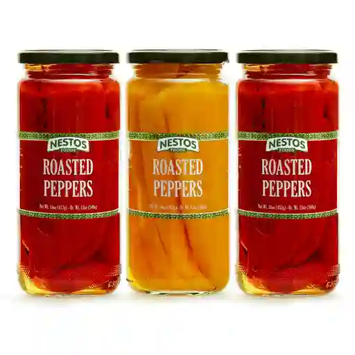 Nestos Pimentones Asados 3 Unidades / 340 G